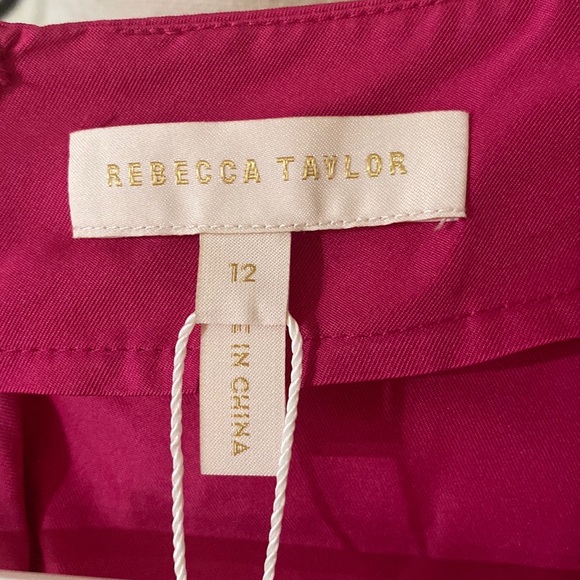 Rebecca Taylor Taffeta Bow Top - Picture 12 of 14